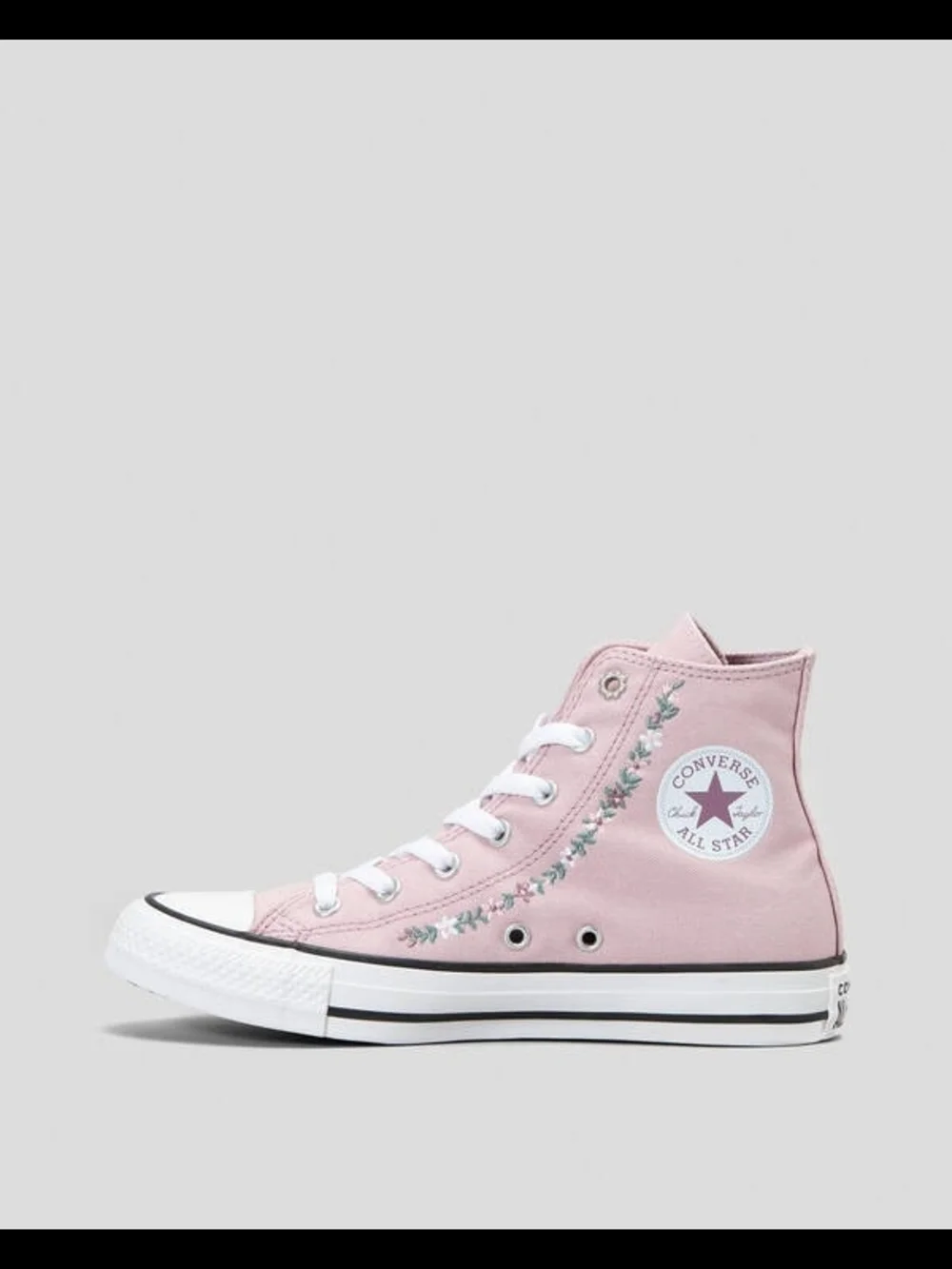 ConverseGirls' Chuck Taylor All Star Pink Feline Florals Shoes Youth Size 6